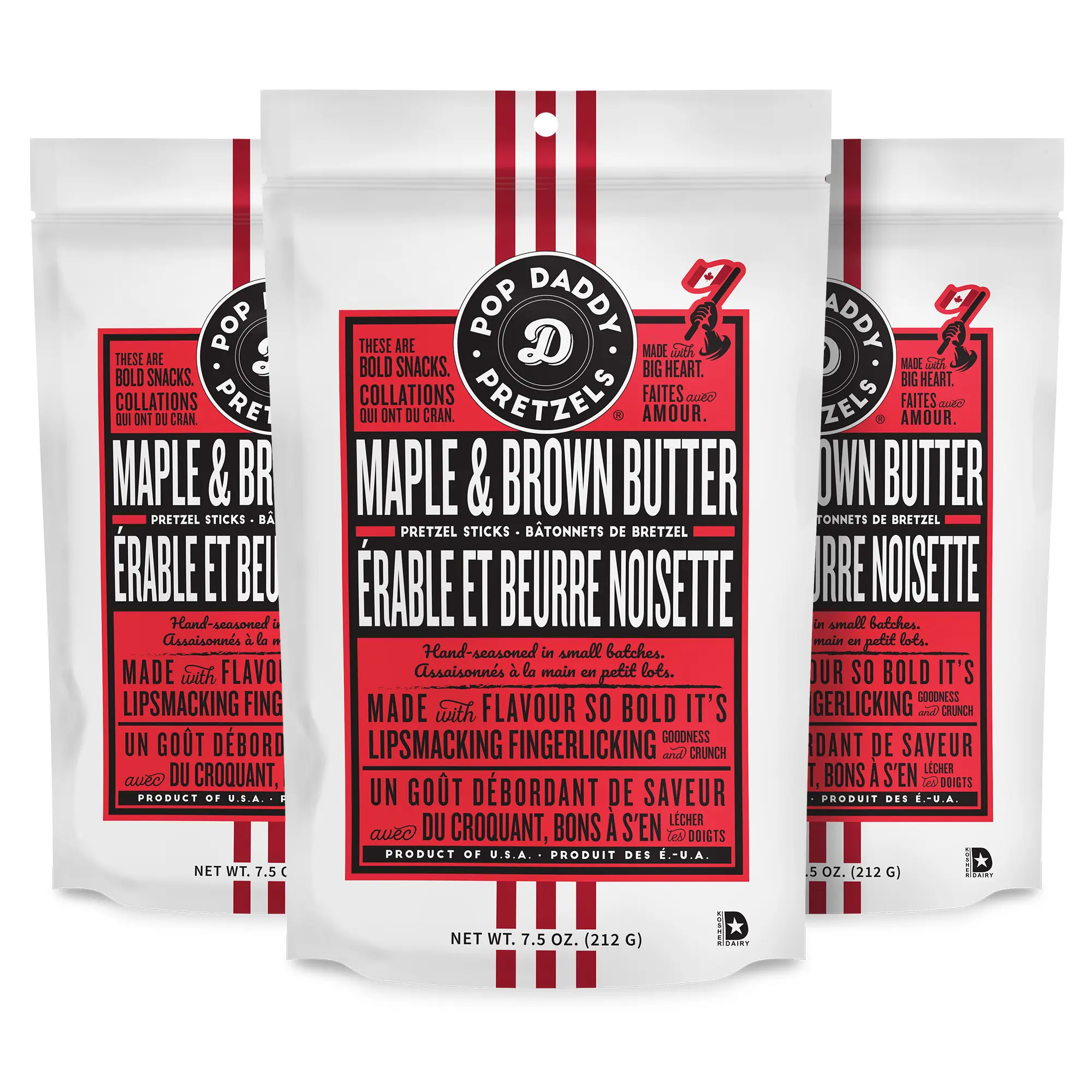 Pop Daddy Flavored Pretzels Sticks | Healthy Gourmet Pretzel - TikTok Shop
