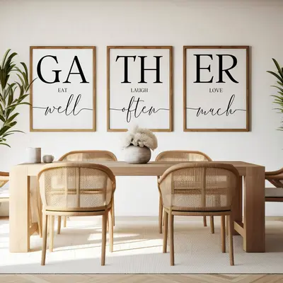 Gather sign online | gather cutout | dining room sign | gather wood sign | kitchen wall decor | wood cutouts | living room sign | farmhouse decor