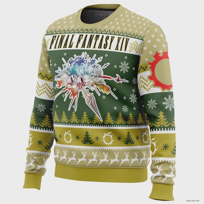 Final fantasy ugly sweater best sale