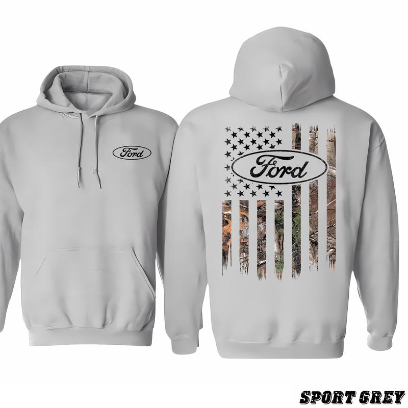 Ford hoodies fashion camo