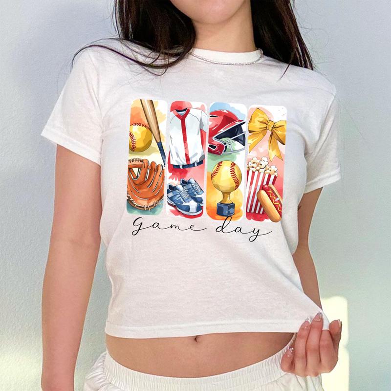 Softball Coquette Game Day Tee Softball Coquette Game Day Tee