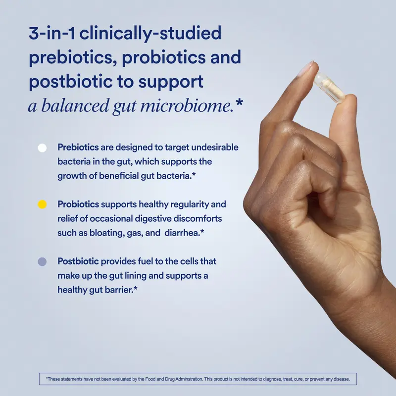 Product Introduction of "Ritual Synbiotic+ Gut Health, 3-in-1 Probiotic, Prebiotic & Postbiotic Supplement, Vegan, 30-Day Supply Nutrition Wellness 7