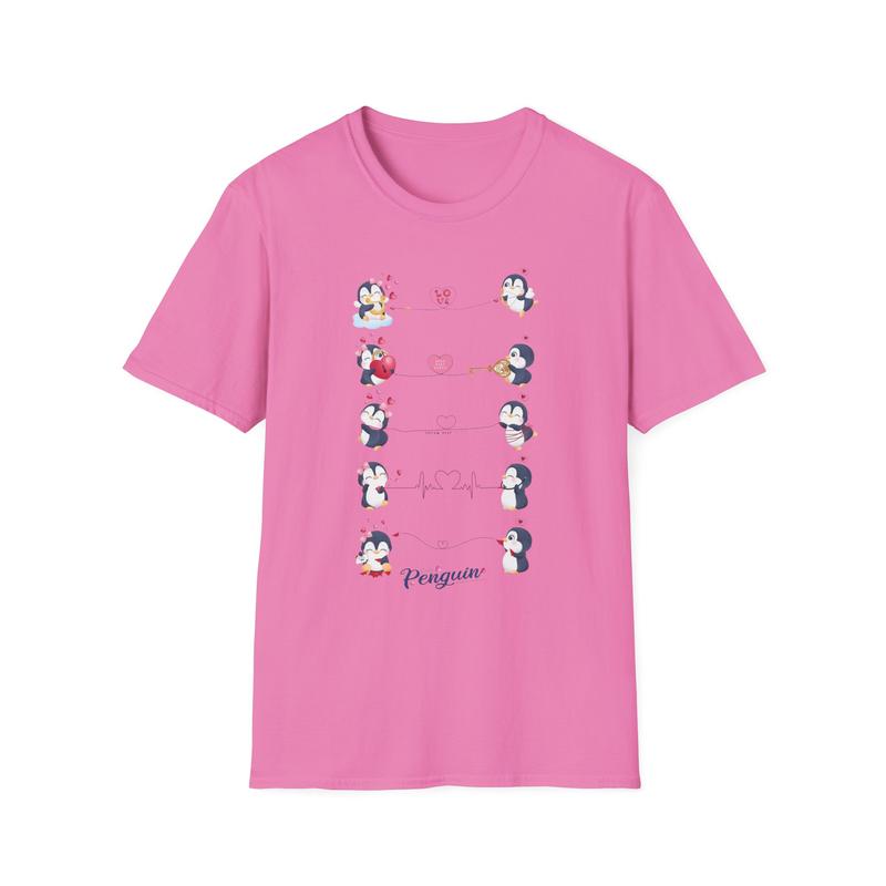 Penguin Heartbeat T-Shirt Penguin Heartbeat T-Shirt