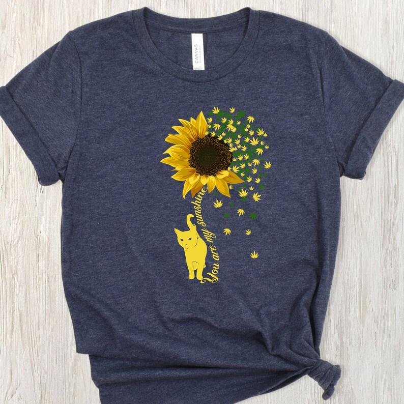 You Are My Sunshine T-Shirt Cat Sunflower You Are My Sunshine T-Shirt Cat Sunflower