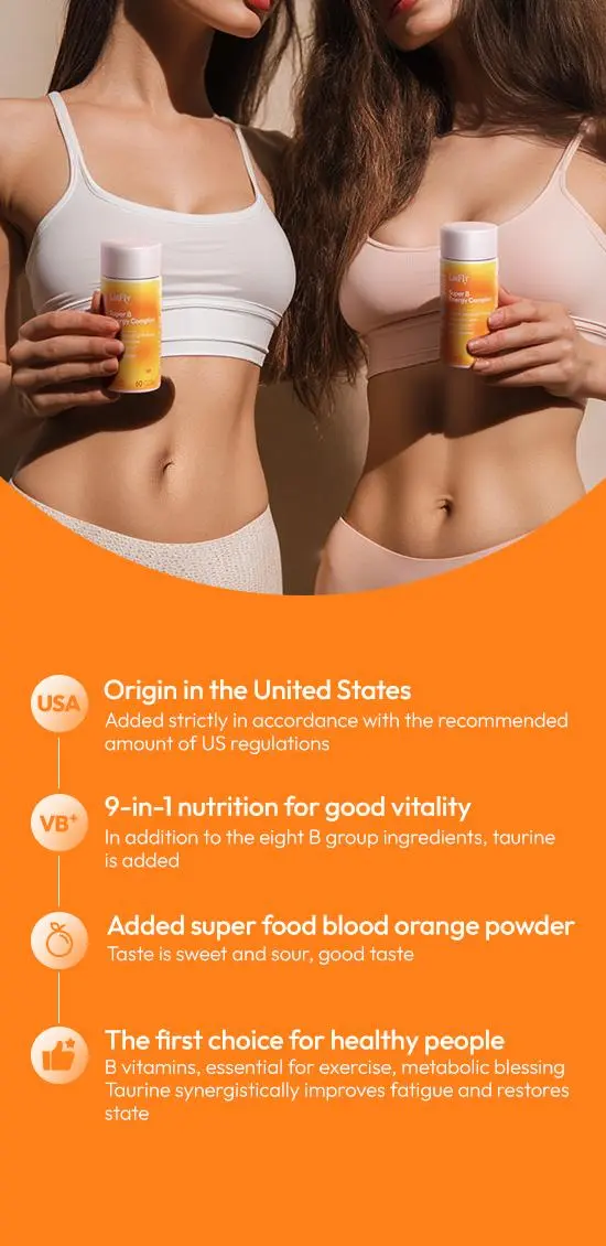 Product Introduction of 【Super Big!】LOTFLY Super B Energy Complex – 9-in-1 Advanced Nutrition with Taurine for Strength & Vitality 10