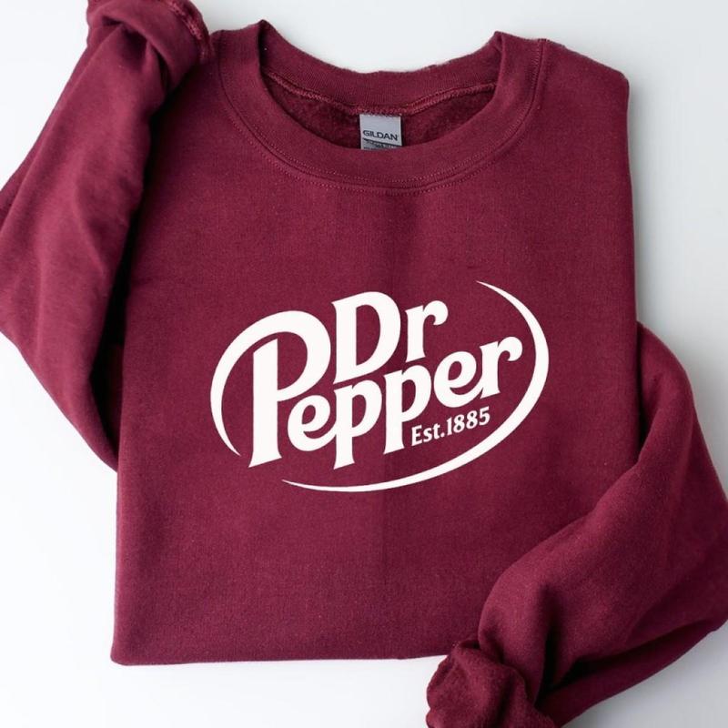 Dr. Pepper Sweatshirt Dr. Pepper Shirt for Girlfriend Gildan Unisex Cotton Shirt Christmas Swe