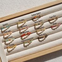 Non-natural Crystal Rings