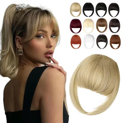 Clip in micro bangs best sale