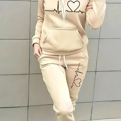 Jogger Sueter De Mono Sweater And Sweatpants Set TikTok Shop