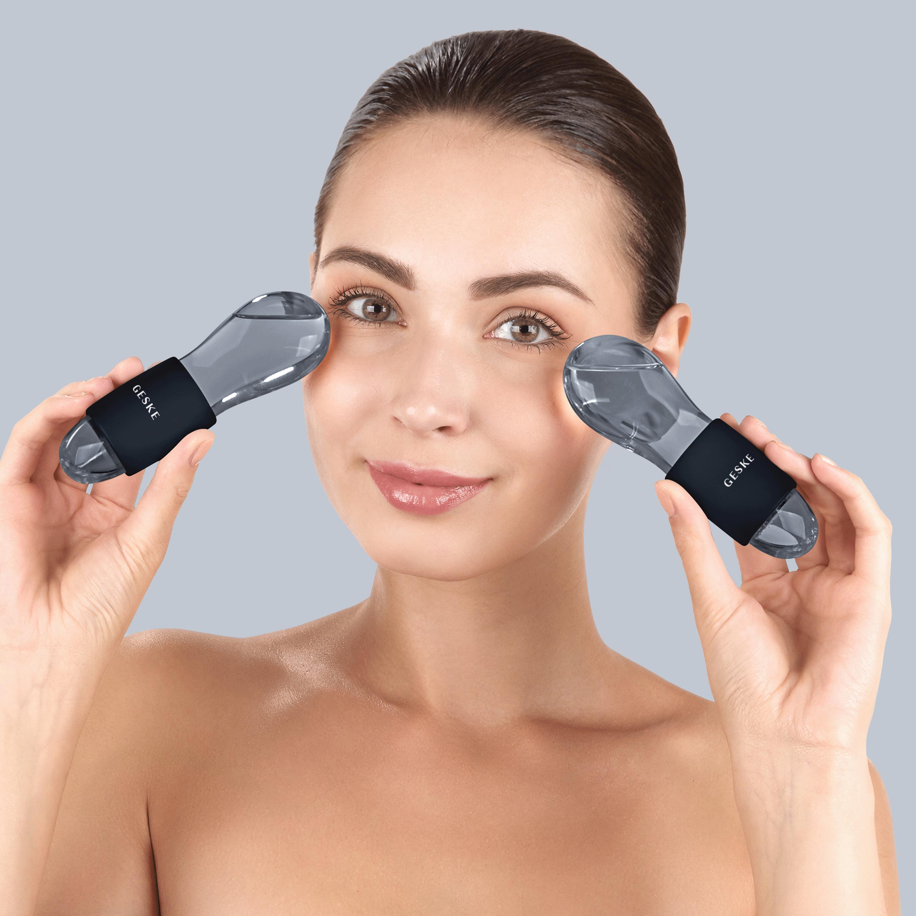Masajeador de ojos GESKE Cool & Warm Duo 7 en 1 | Firme, relaja y desinfla debajo de los ojos - Imagen 10 de 63