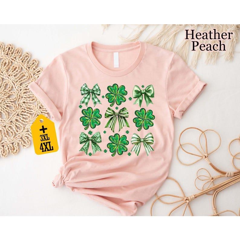 Cute Shamrock Leopard Print St Patricks Day Irish Pattern T-Shirt Cute Shamrock Leopard Print St Patricks Day Irish Pattern T-Shirt