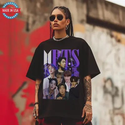 BTS vintage retro ロンT テテ Bts Vintage - TikTok Shop