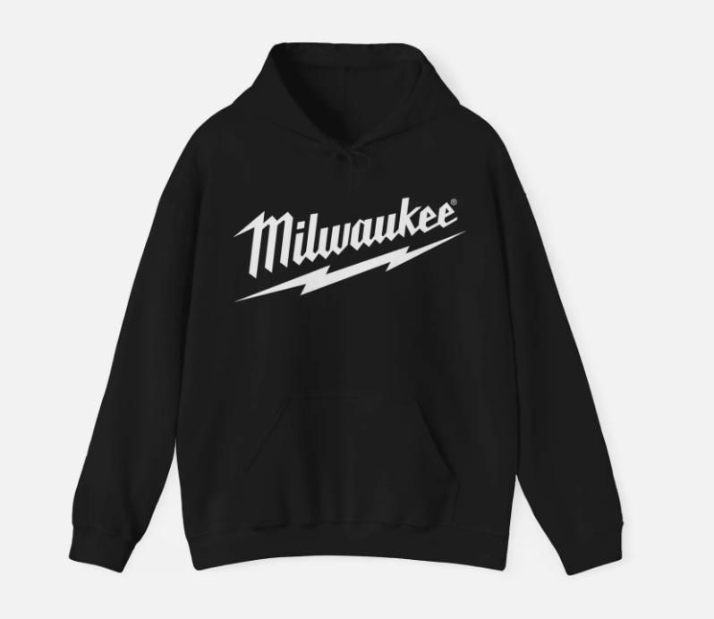 TikTok Shop Milwaukee Tool Hoodie for Men Hooded Sweatshirt Menswear Sweaters