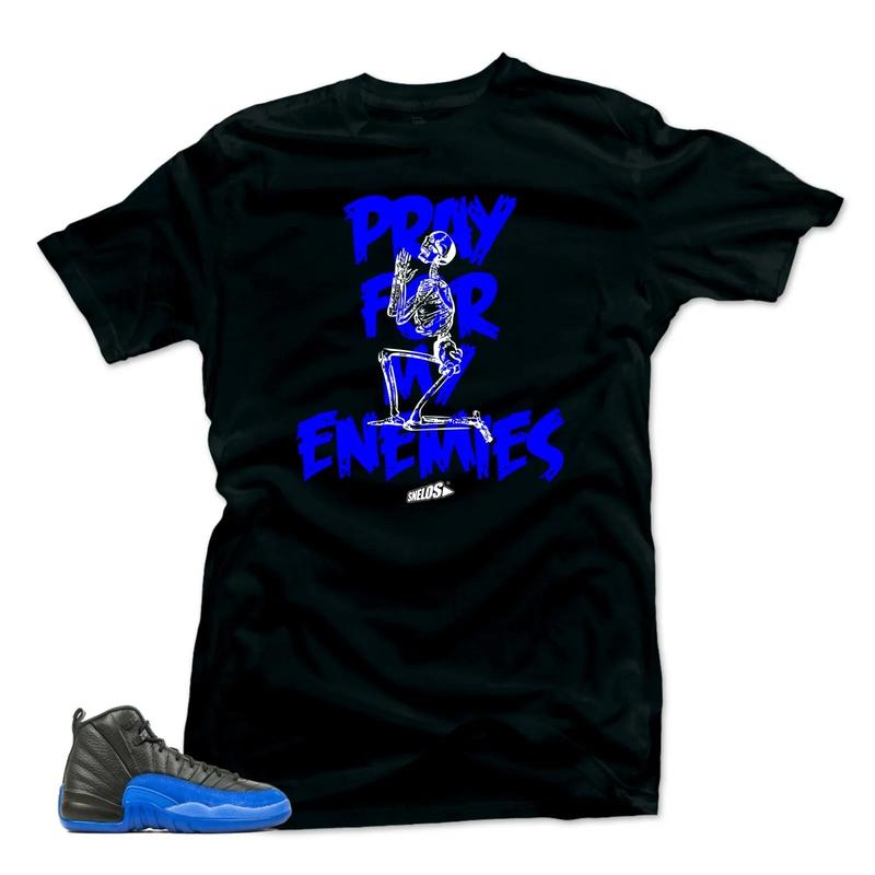 TikTok Shop Enemies Shirt to Match JD 12 JD Game JD Royal Sneaker BLACK Funny Unisex T shirt Full Size S 5XL Amazing Gift