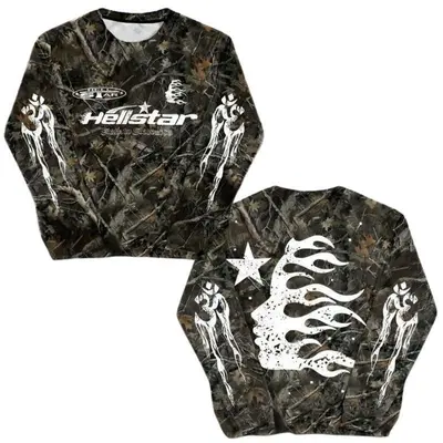国内で当店のみ Hell System - DISTRESSED WASH LONG-SLEEVE 08 Long Sleeve Hellstar - TikTok Shop