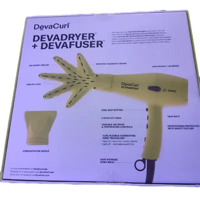 Devacurl hooded dryer best sale