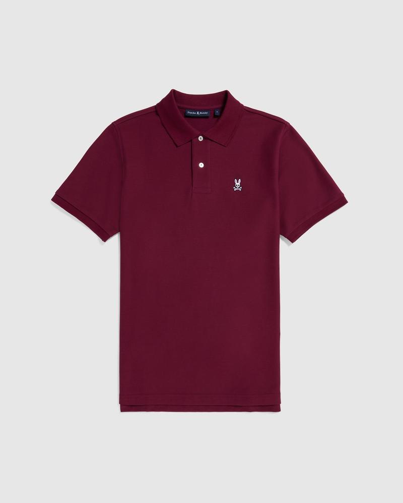 Men's regular fit pima cotton interlock polo best sale