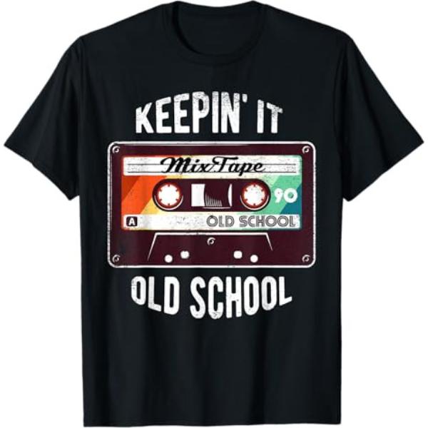 Old School Hip Hop 80s 90s Mixtape Graphic T Shirt Old School Hip Hop 80s 90s Mixtape Graphic T Shirt