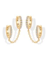 Non-natural Crystal Earrings