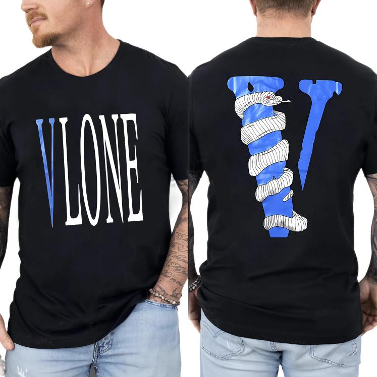 TikTok Shop VLONE Men s Big V Shirts Men s Graphic Hip Hop T Shirt Short Sleeve Tee VLONE Men s Big V Shirts Men s Graphic Hip Hop 2024 Cotton Tshirt Shortsleeve Clothing Fabric