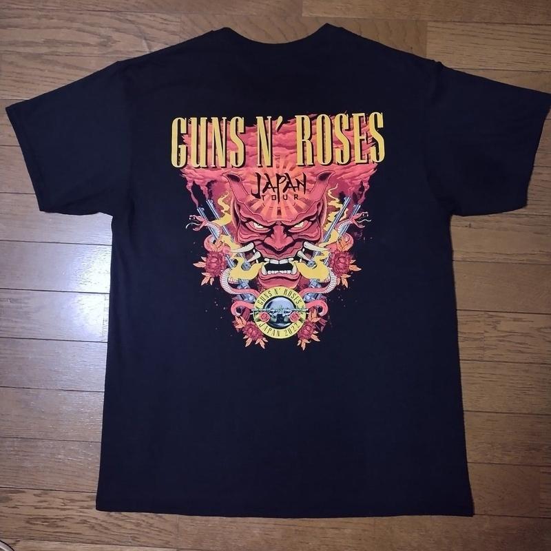 TikTok Shop: Band T Official Tour Vintage Guns n Roses 2 Sided T-Shirt  Vintage Reprint