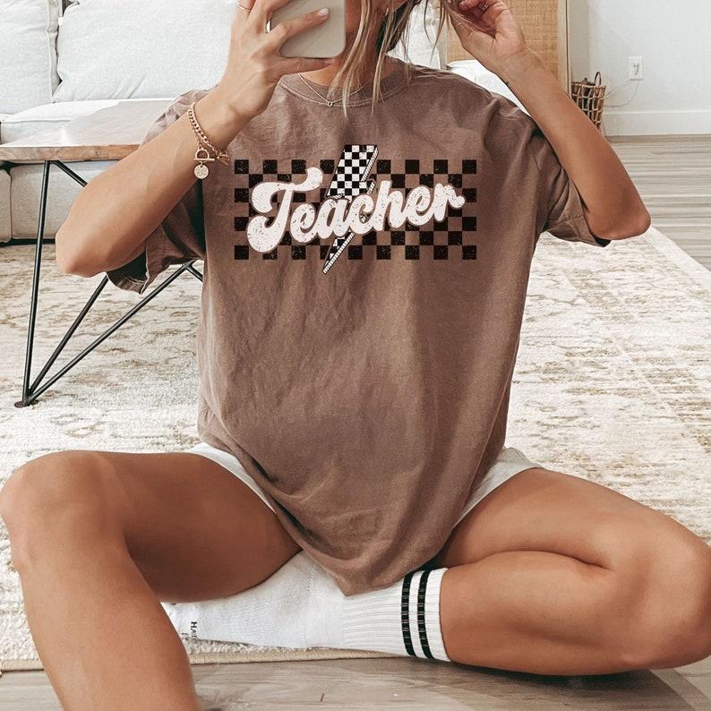 Checkered Teach Tee Checkered Teach Tee