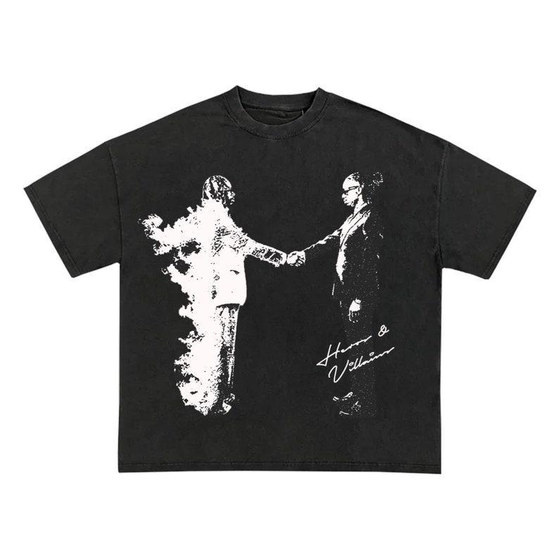 Metro Boomin Heroes & Villains Rap Tee M