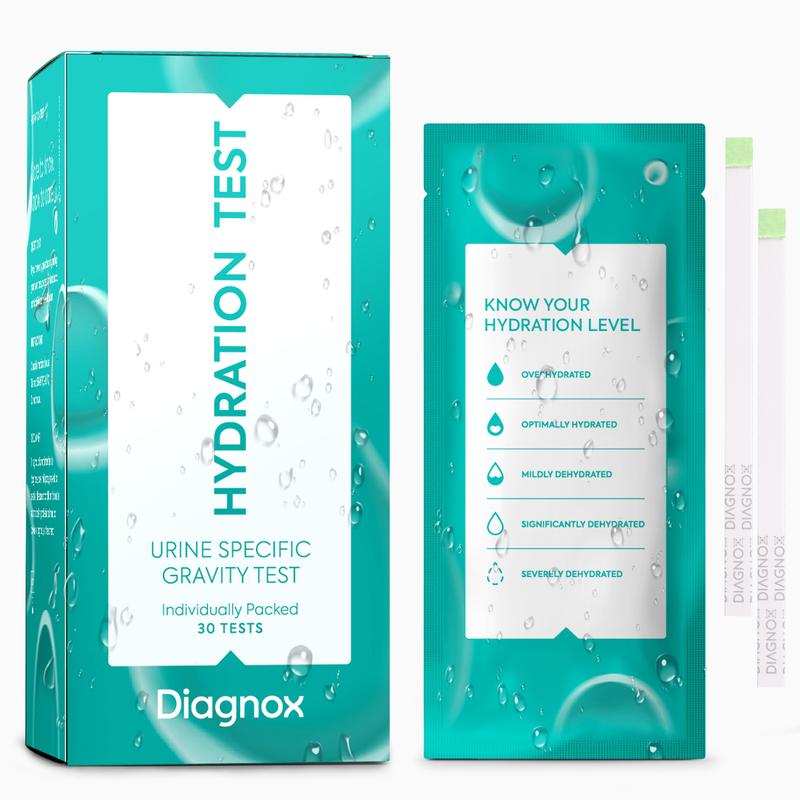 Diagnox Hydration Urine Test - Check Five Levels of Body Hydration ...