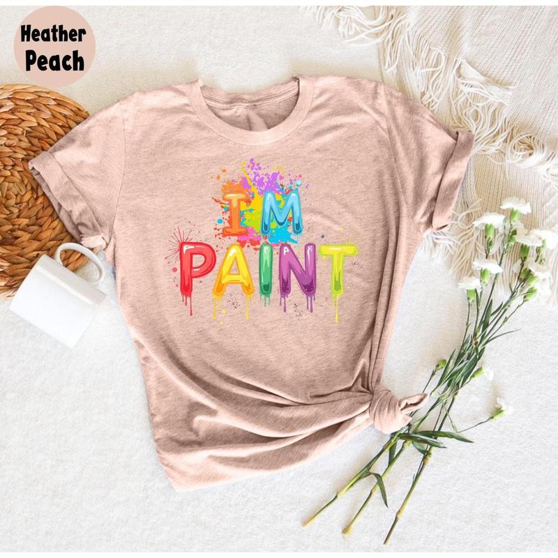 I Love Art T-Shirt Funny Colorful Painter Tee Gift I Love Art T-Shirt Funny Colorful Painter Tee Gift