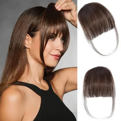 Clip in v bangs hotsell