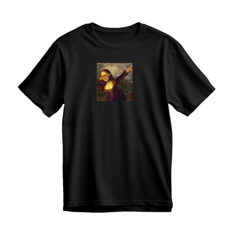 Dabbing Mona Lisa - Funny Art Teacher T-Shirt Dabbing Mona Lisa - Funny Art Teacher T-Shirt