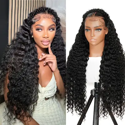 Selected Styling A Deep Wave Wig TikTok Shop