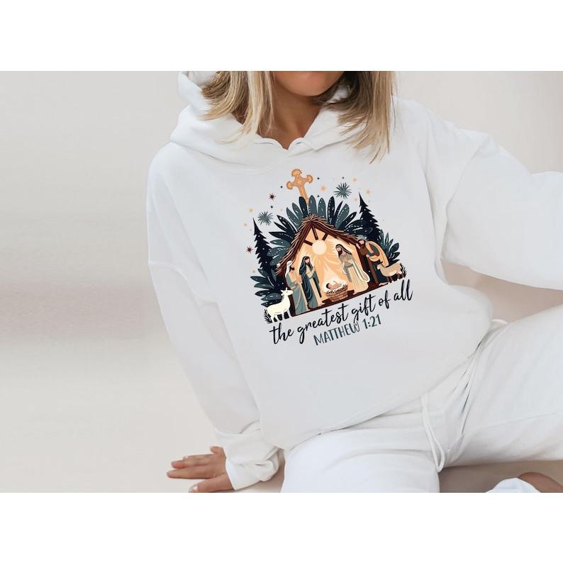 The Greatest Gift is Jesus Hoodie The Greatest Gift is Jesus Hoodie