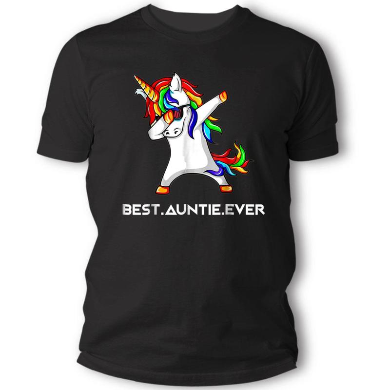 Funny Best Auntie Ever Dabbing Unicorn T Shirt Gift Funny Best Auntie Ever Dabbing Unicorn T Shirt Gift
