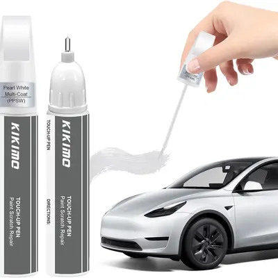 ScratchesHappen Exact-Match Touch Up Paint Kit - Platinum White Pearl Nh 883p For Honda Essential Paint Clear Coat
