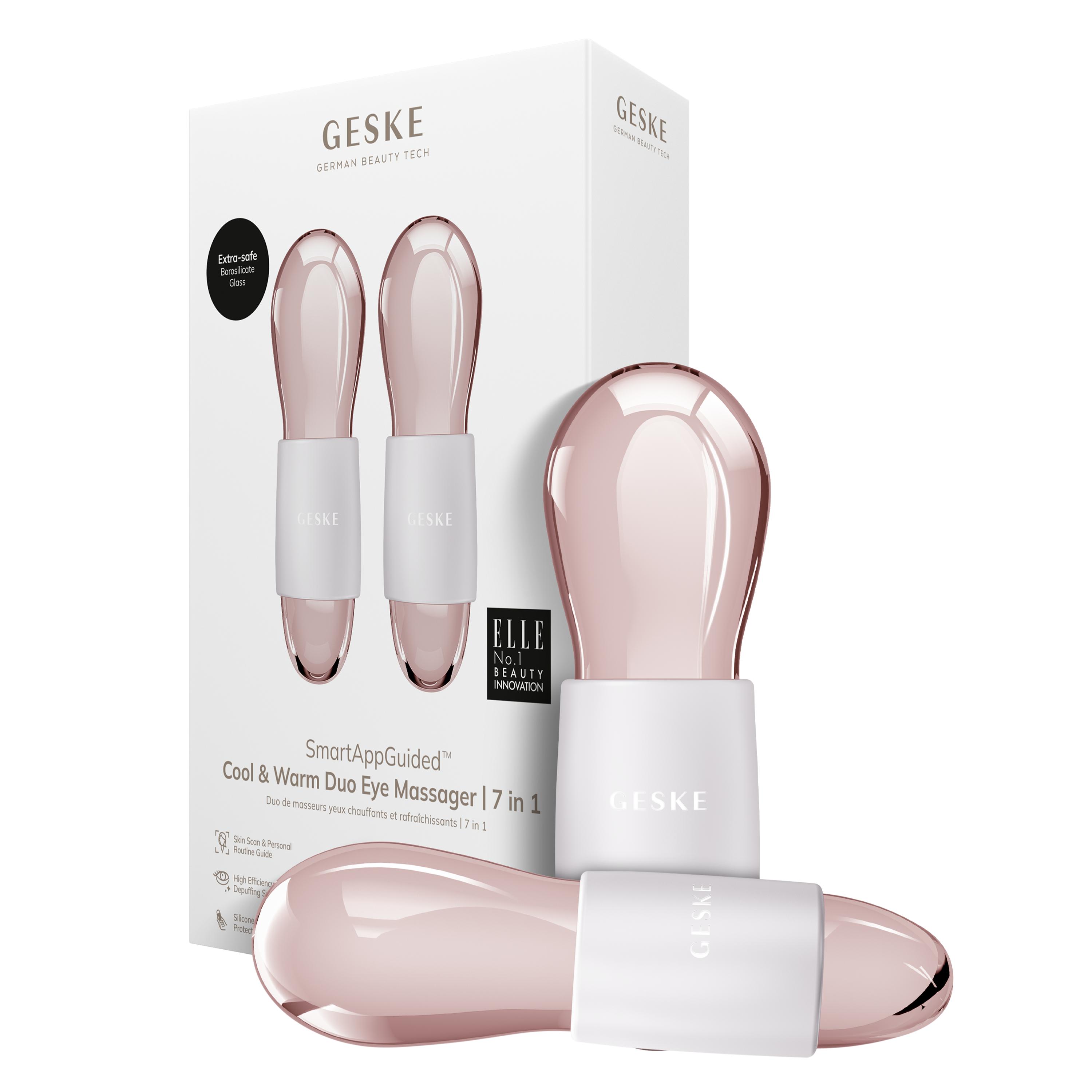Masajeador de ojos GESKE Cool & Warm Duo 7 en 1 | Firme, relaja y desinfla debajo de los ojos - Imagen 1 de 63
