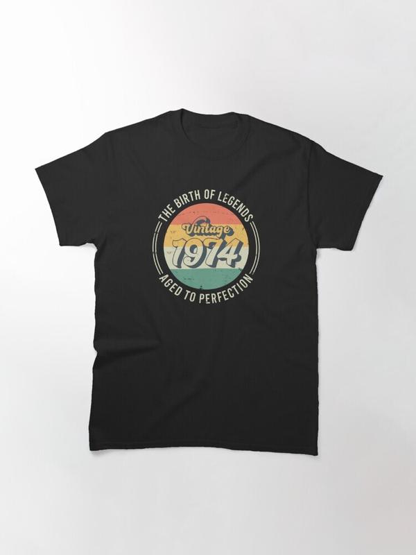 Birthday Gift Vintage 1974 Classic T-Shirt Birthday Gift Vintage 1974 Classic T-Shirt