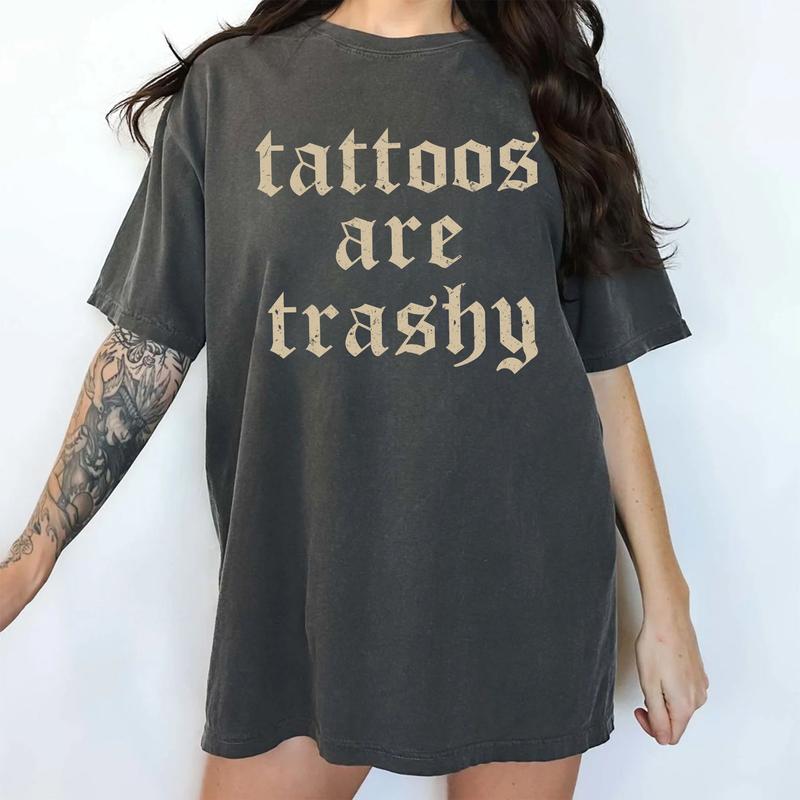 Tattoos Are Stupid T-Shirt Vintage Funny Sarcastic Tattoo Gi Tattoos Are Stupid T-Shirt Vintage Funny Sarcastic Tattoo Gi