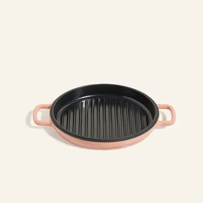Lodge 8 Round Dual Handle Cast Iron Cookware Pan, Oven Suitable, L5RPL3