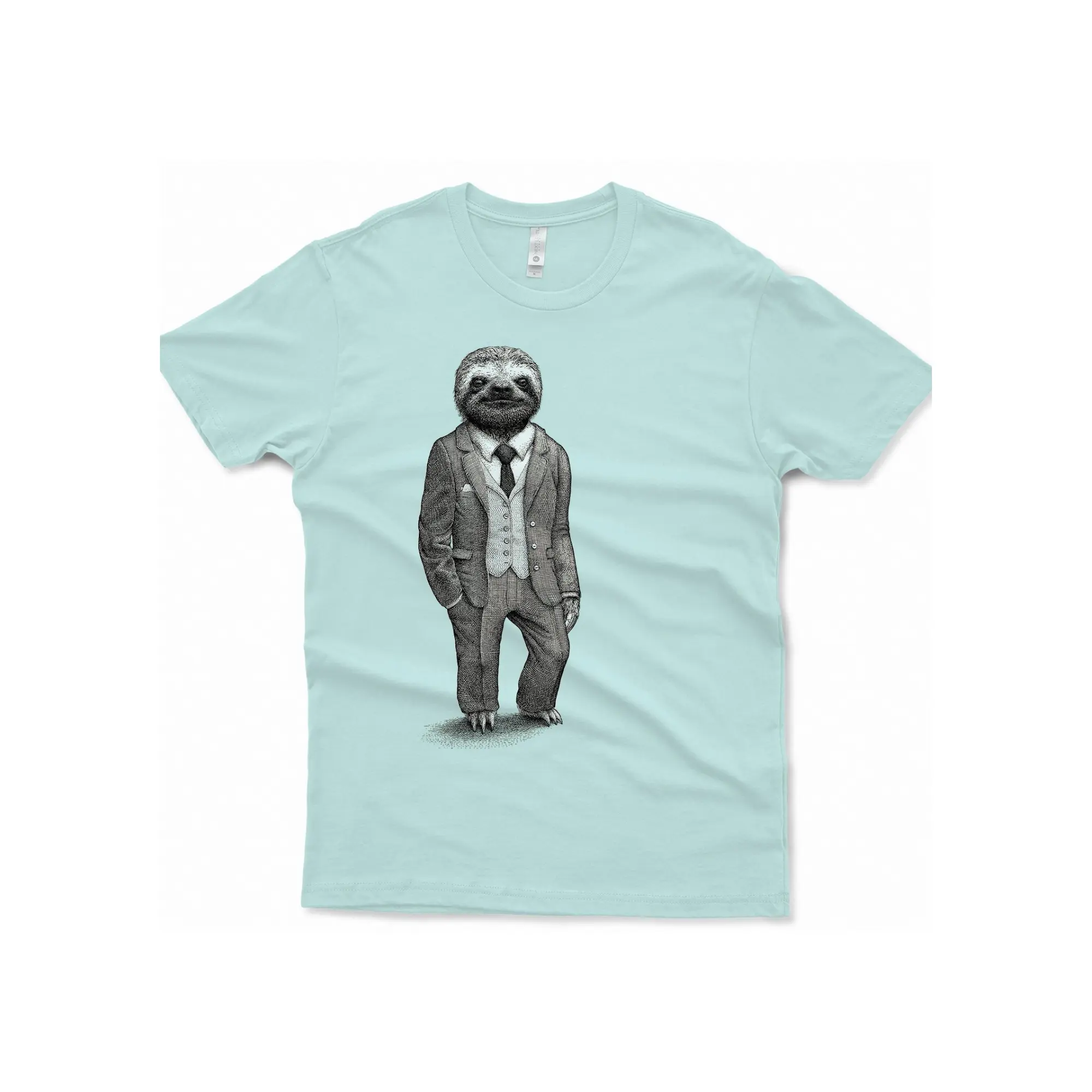Sloth On A Penny Farthing Bicycle T-Shirt Funny Sloth Shirt Sloth On A Penny Farthing Bicycle T-Shirt Funny Sloth Shirt