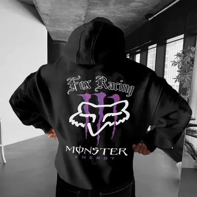 Selected White Monster Energy Sweatshirt TikTok Shop