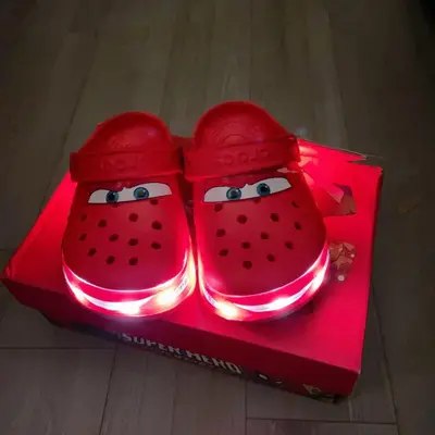 Lightning Mcqueen Crocs Big Kids TikTok Shop