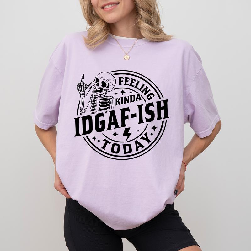 Womens Feeling Kinda Idgafish Today Funny Fishing Lady T-Shirt Womens Feeling Kinda Idgafish Today Funny Fishing Lady T-Shirt