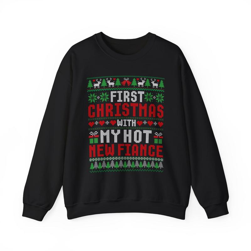 Fiance ugly christmas sweater best sale