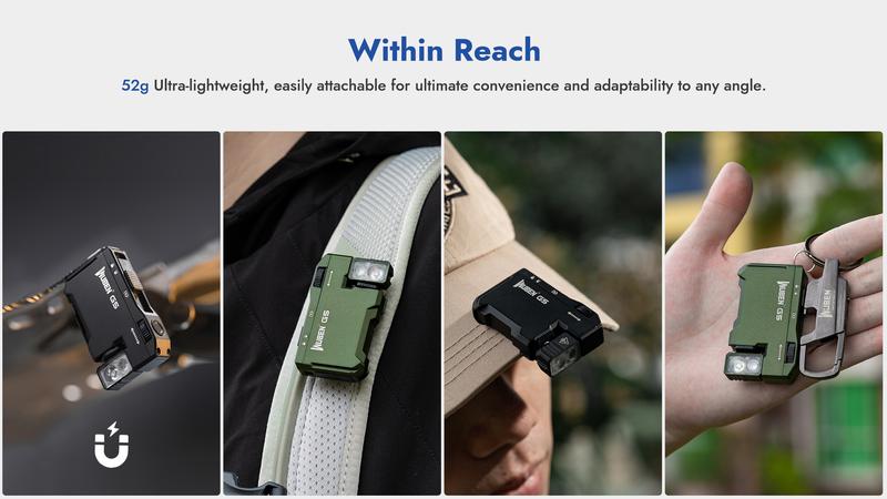 【Debut Product】Wuben G5 Pocket-Sized LED Light - 400LM Brightness, USB-C, Magnetic Clip, Great for Gear Bag, Repairs, Backpacking 25 9bd7bfc488a94e2f942c286aee4bbd0e~tplv omjb5zjo8w resize jpeg:800:450