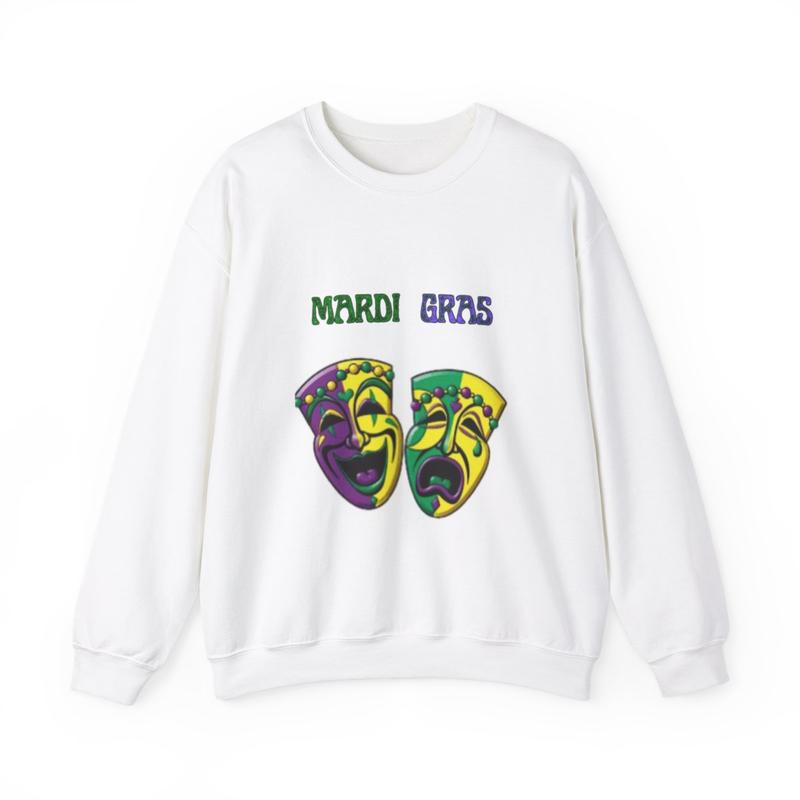 Mardi gras sweatshirt hotsell