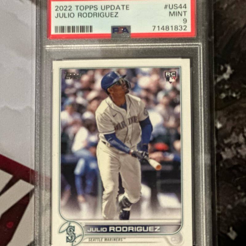 TikTok Shop: Julio Rodriguez 2022 Topps Update PSA 9