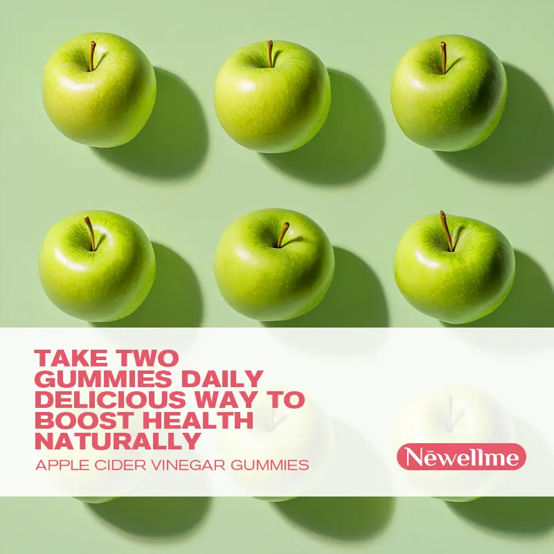 Product Introduction of Newellme Apple Cider Vinegar Gummy Vitamins-Vitamin B12,Gelatin-Free,Vegan&Nonn-GMO.-Boosts Immune Function, Digestive Health & Skin & Hair Wellness 8