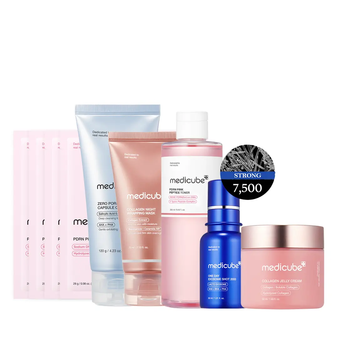 [medicube Official] Affordable Glow 7-Day Skincare Set for Skin Renewal
