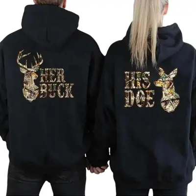 Selected Matching Camo Hoodies Bf and Gf TikTok Shop